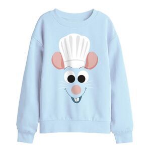 Ratatouille Childrens/Kids Face Sweatshirt / Light Blue